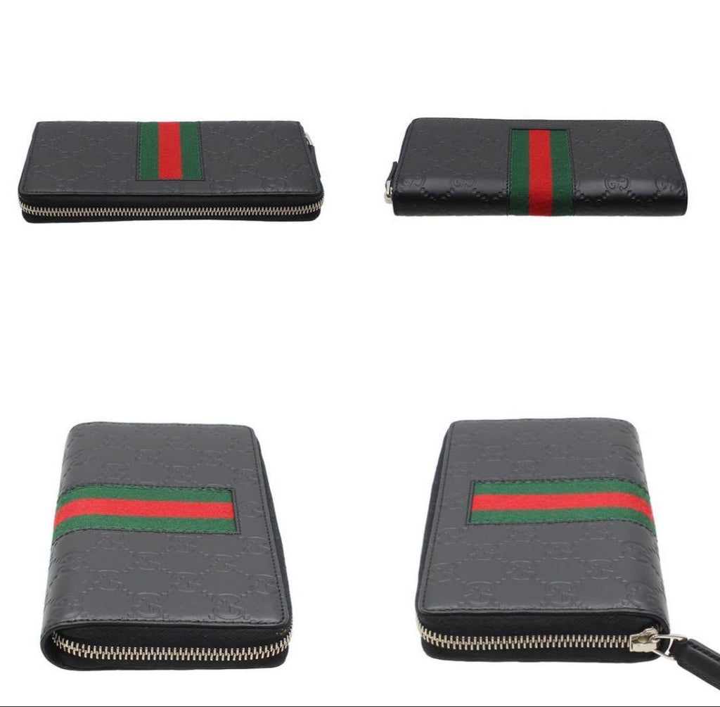 Gucci Guccissima Sherry Signature Wallet — view 3