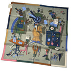 Hermes Carre 70 Splendid Illusion Scarf Silk