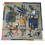 Hermes Carre 70 Splendid Illusion Scarf Silk — view 3
