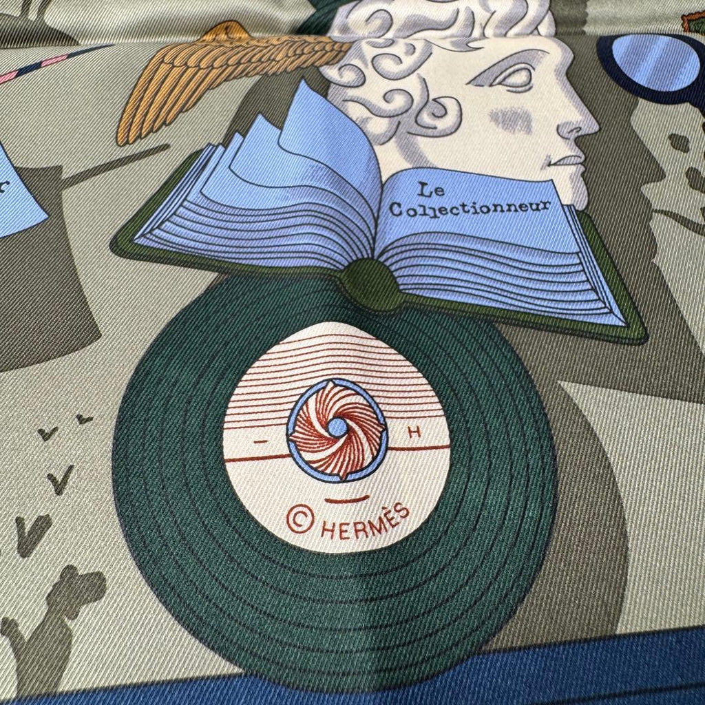Hermes Carre 70 Splendid Illusion Scarf Silk — view 6