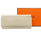 Hermes Passant Long Leather Bifold Wallet