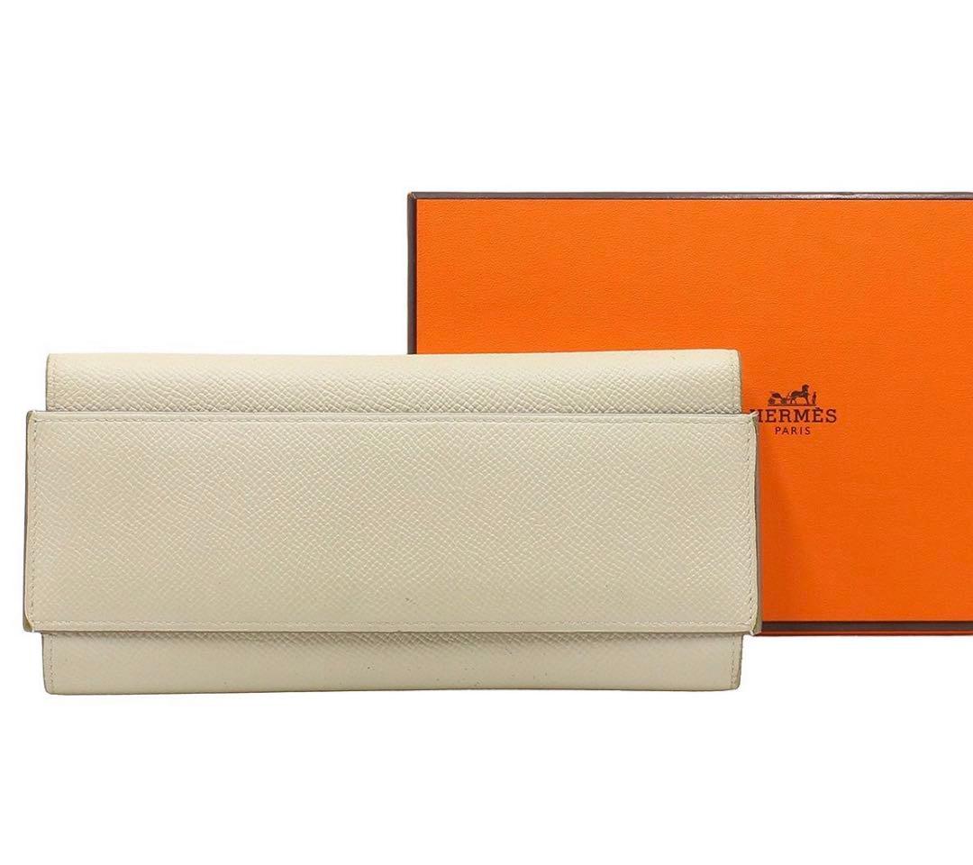 Hermes Passant Long Leather Bifold Wallet