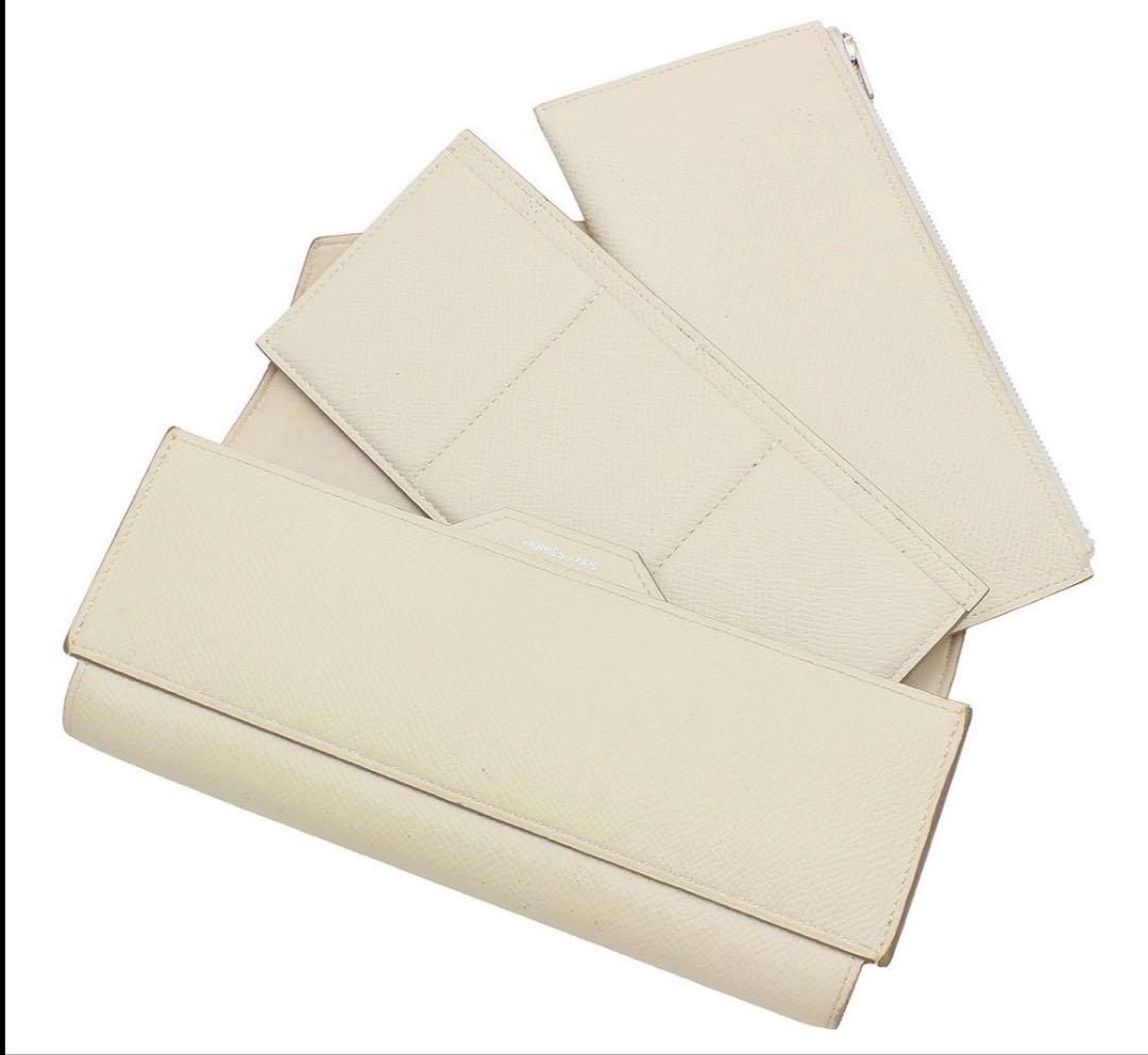 Hermes Passant Long Leather Bifold Wallet — view 5