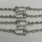 Gucci Anchor Chain Horsebit Necklace Marina — view 4
