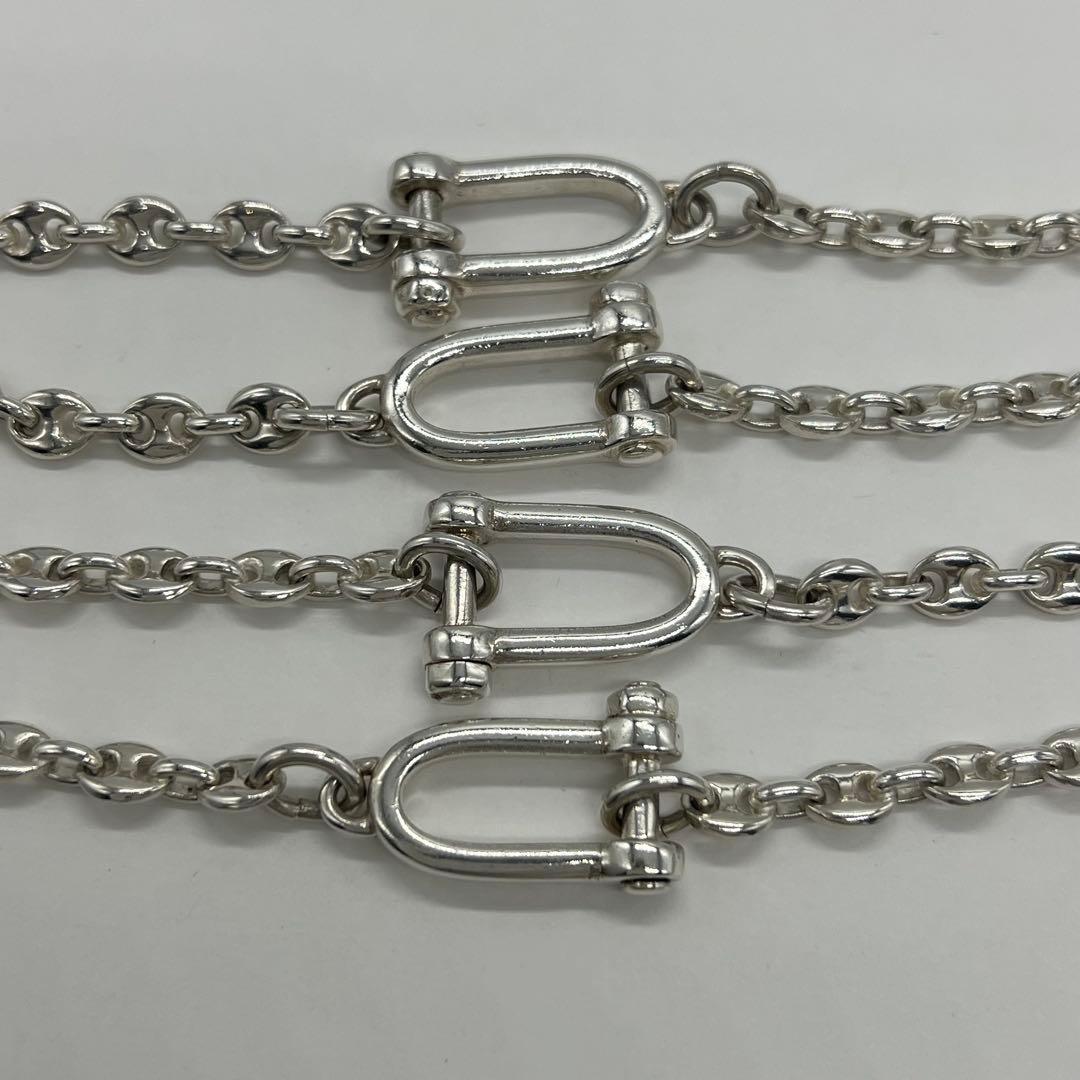 Gucci Anchor Chain Horsebit Necklace Marina — view 4