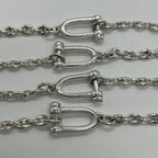 Gucci Anchor Chain Horsebit Necklace Marina — view 5