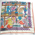 Hermes Carre Geant 140 Trophy les Trophees Scarf