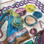 Hermes Carre Geant 140 Trophy les Trophees Scarf — view 8
