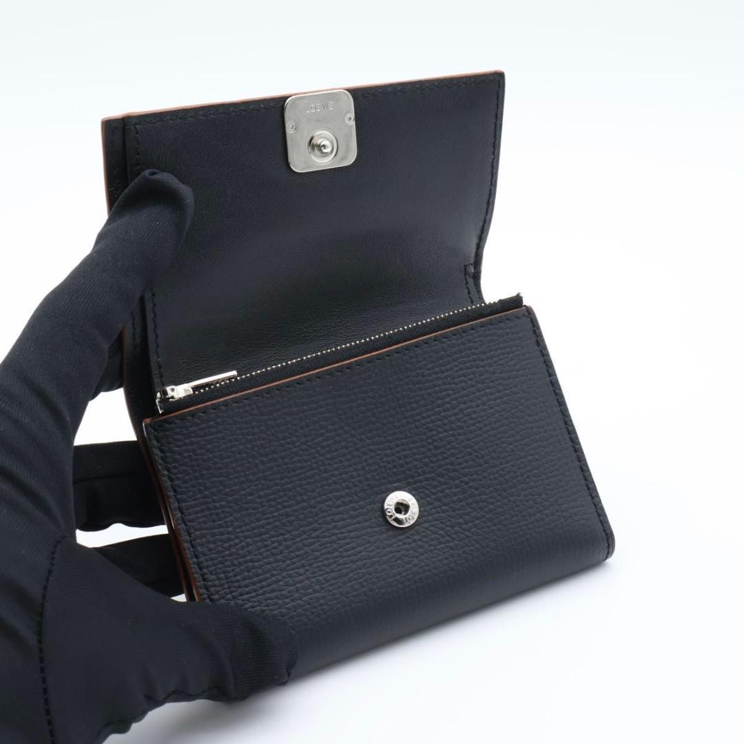 Loewe Trifold Wallet Black Anagram — view 2
