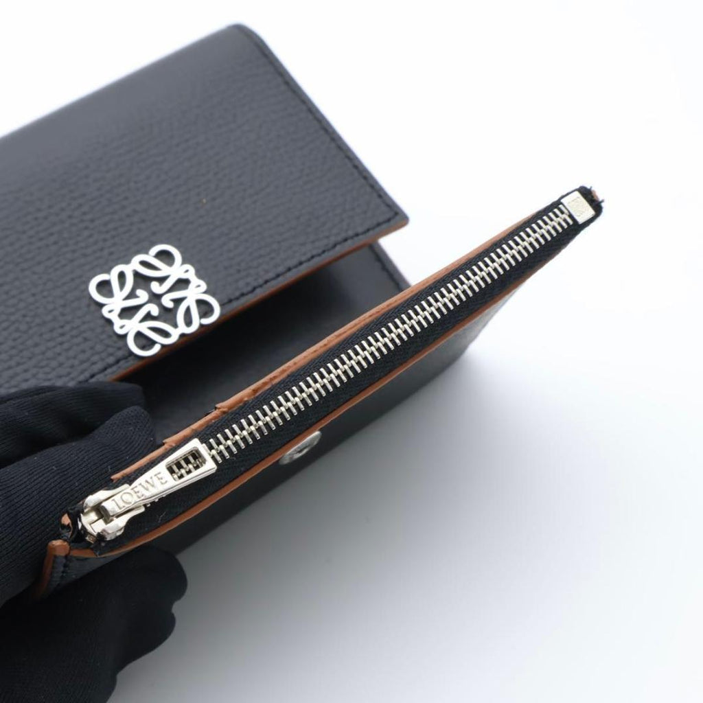 Loewe Trifold Wallet Black Anagram — view 3