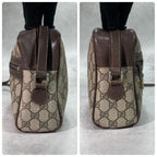 Gucci GG Sherry Line Shoulder Bag Brown Logo — view 7