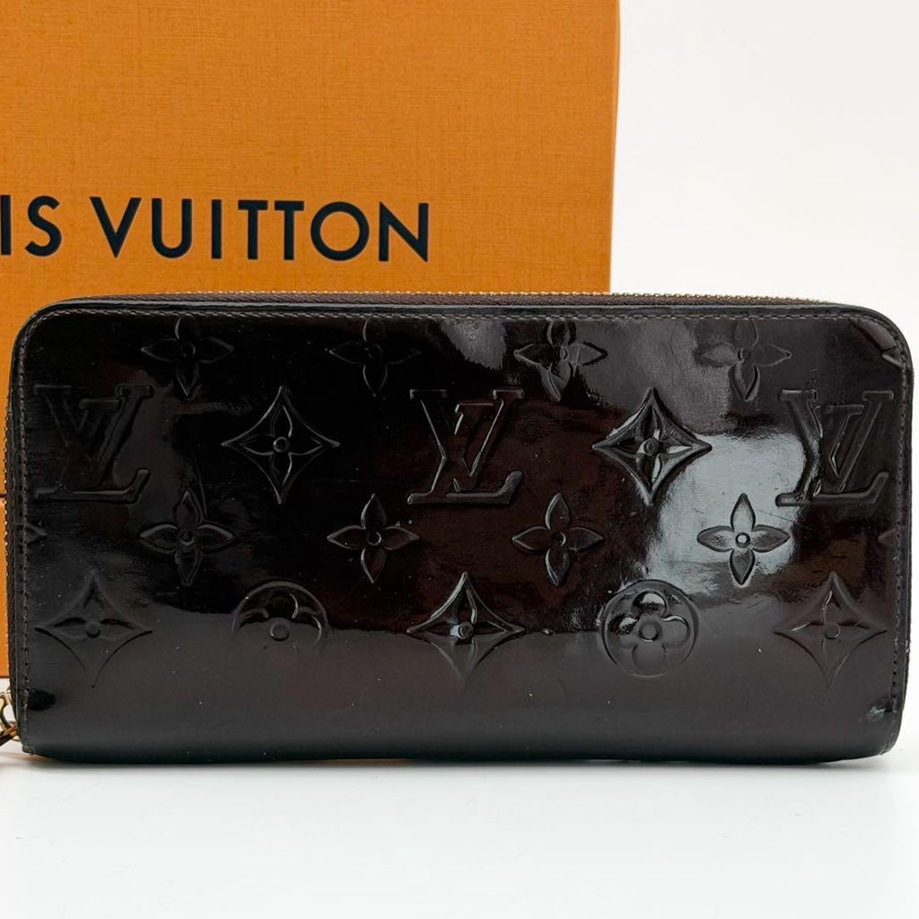 Louis Vuitton Zippy Wallet Vernis Amarante Round — view 2