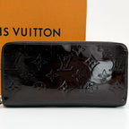 Louis Vuitton Zippy Wallet Vernis Amarante Round — view 2