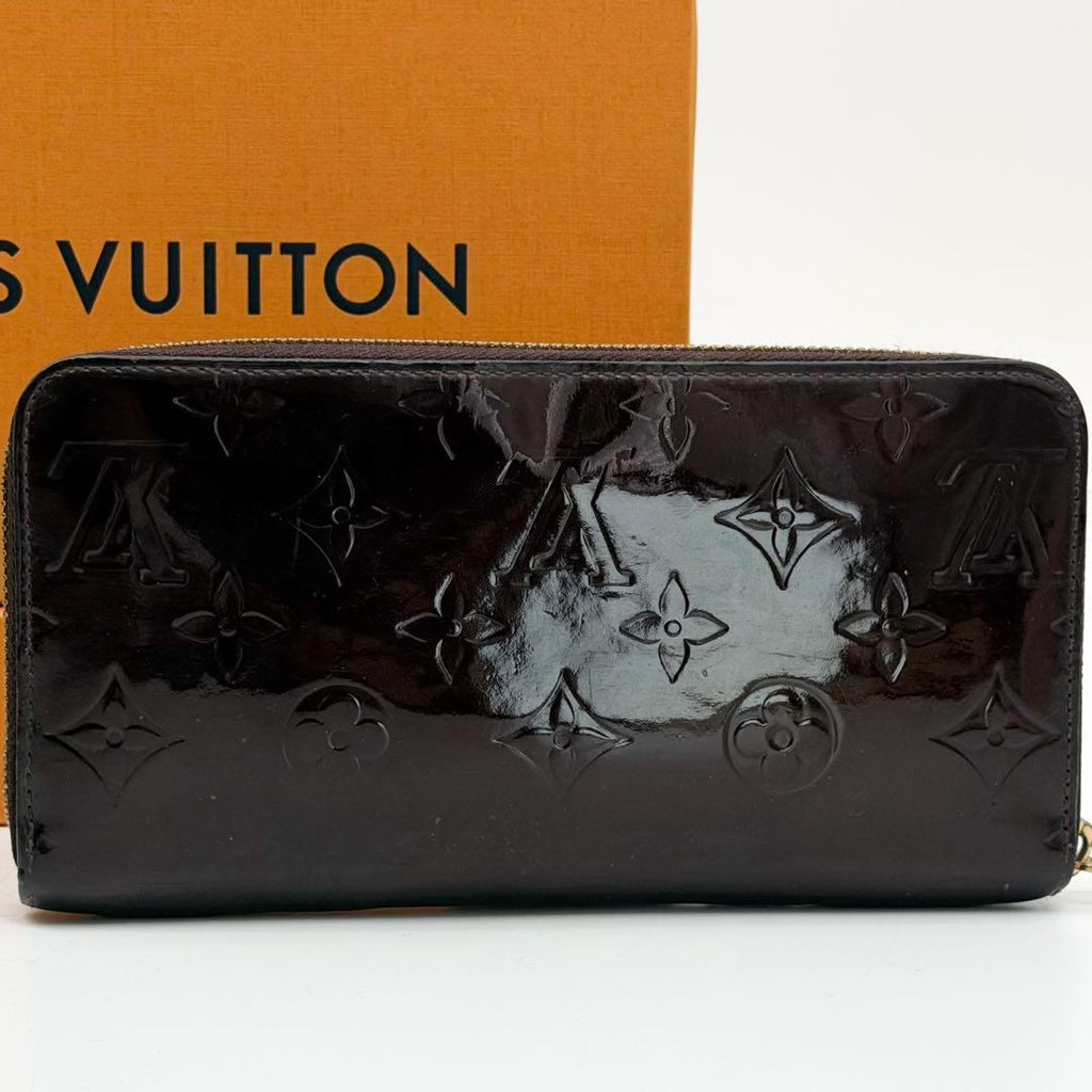 Louis Vuitton Zippy Wallet Vernis Amarante Round — view 3