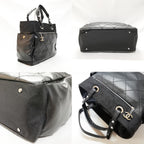 Chanel Paris Biarritz GM Tote Black — view 3