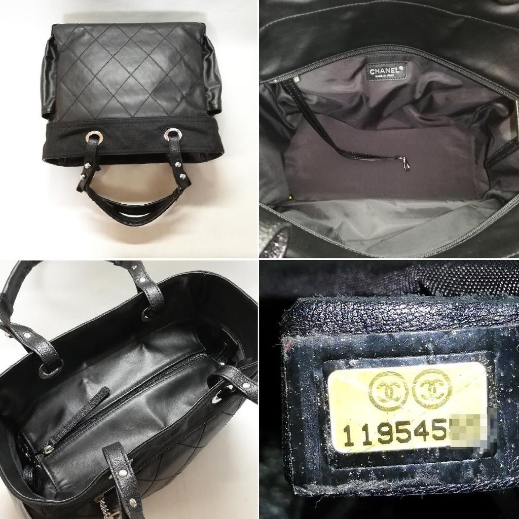 Chanel Paris Biarritz GM Tote Black — view 4