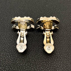 Chanel CC Logo Earrings Faux Pearl Icon Coco — view 6