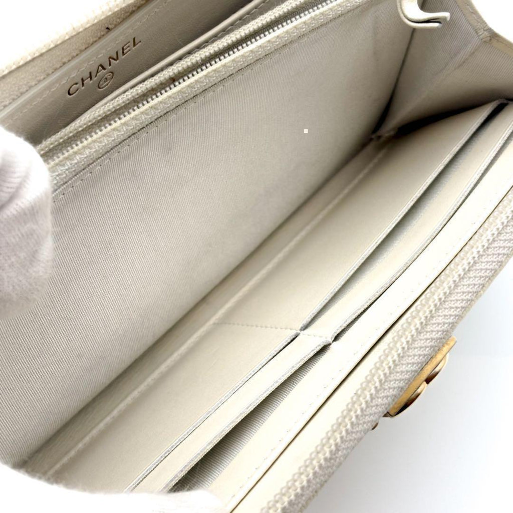 Chanel Wallet Boy Zip Around — view 7