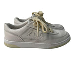 Chanel CC Logo Leather Sneakers — view 3