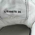 Chanel CC Logo Leather Sneakers — view 9