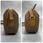 Gucci GG Sherry Line Shoulder Bag Brown Leather — view 7