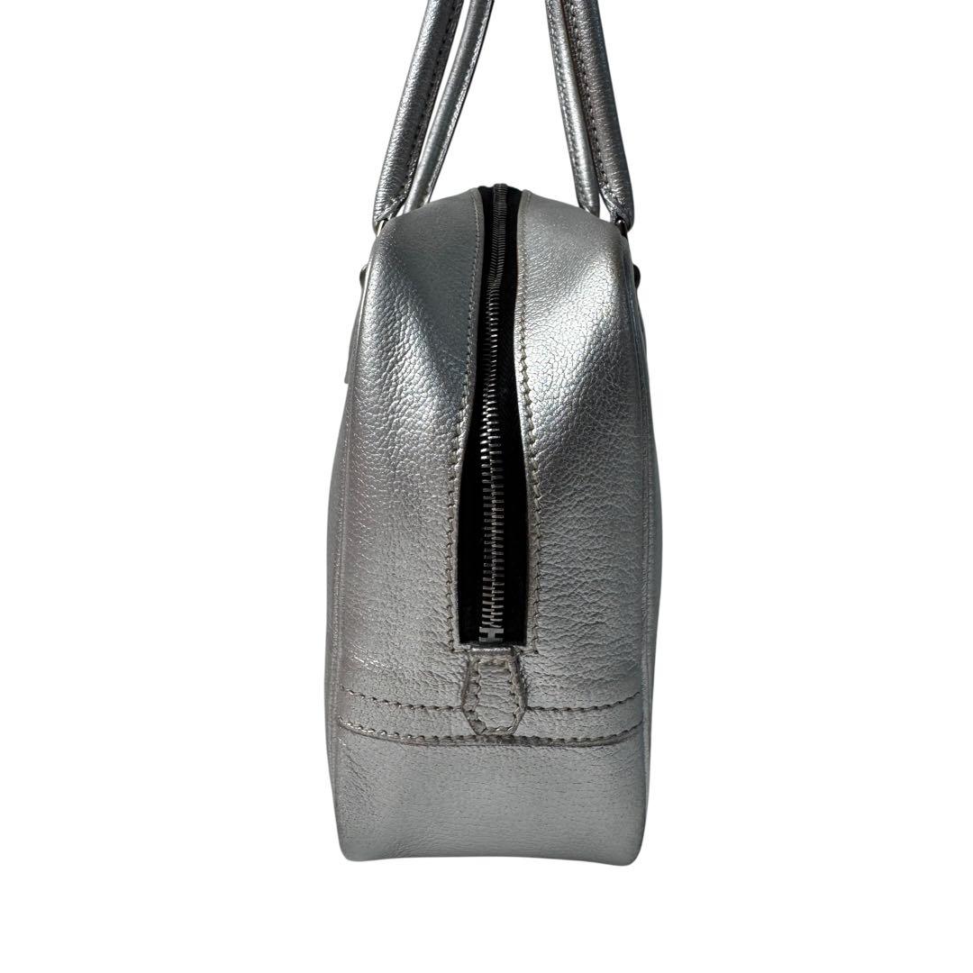 Hermes Mini Plume 20 Olympic Limited Silver Handbag — view 4