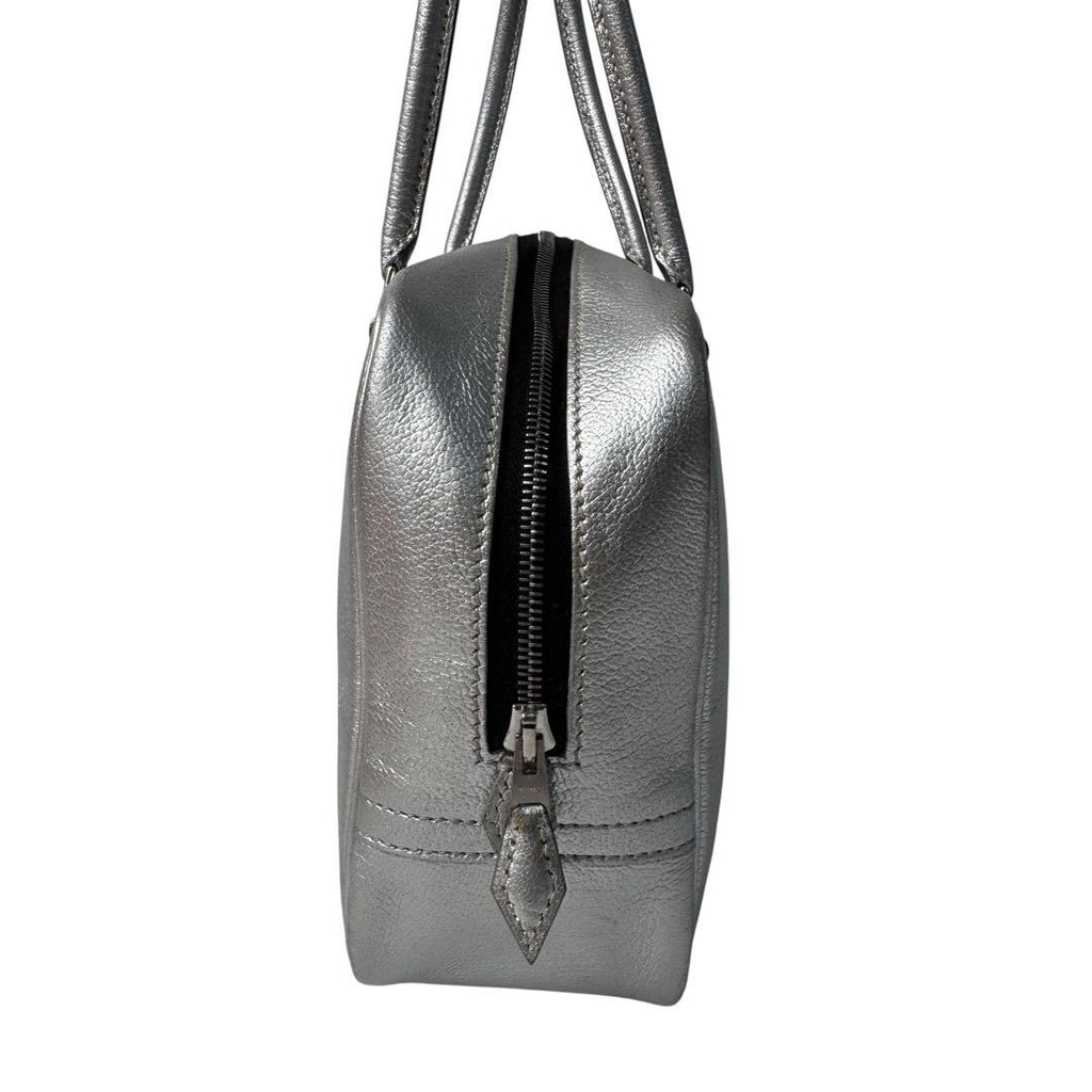 Hermes Mini Plume 20 Olympic Limited Silver Handbag — view 5