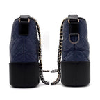 Chanel Gabrielle de Chanel Large Hobo Navy Black — view 6