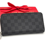 Louis Vuitton Wallet Zippy Horizontal Black