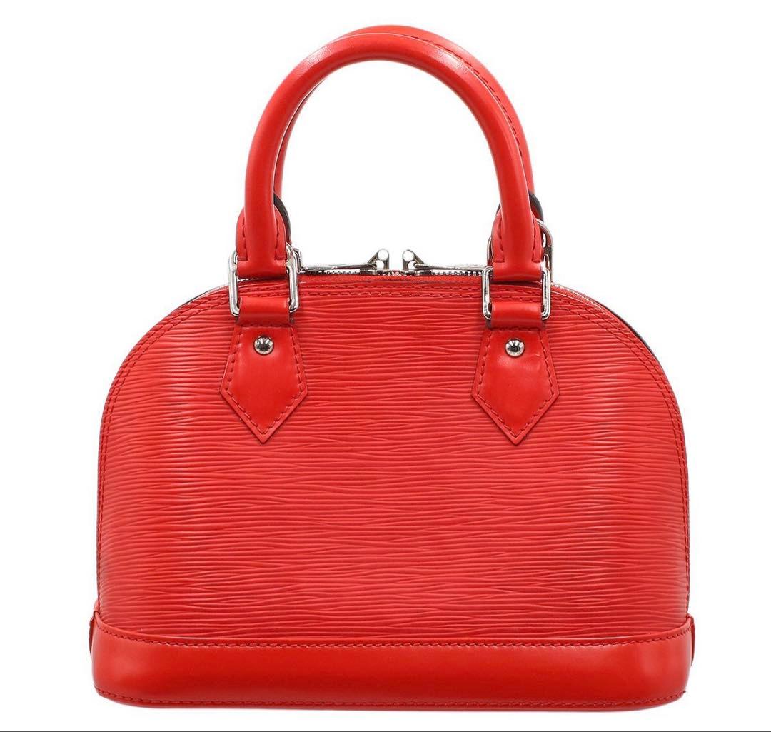 Louis Vuitton Epi Alma BB Leather Handbag : Coquelicot X