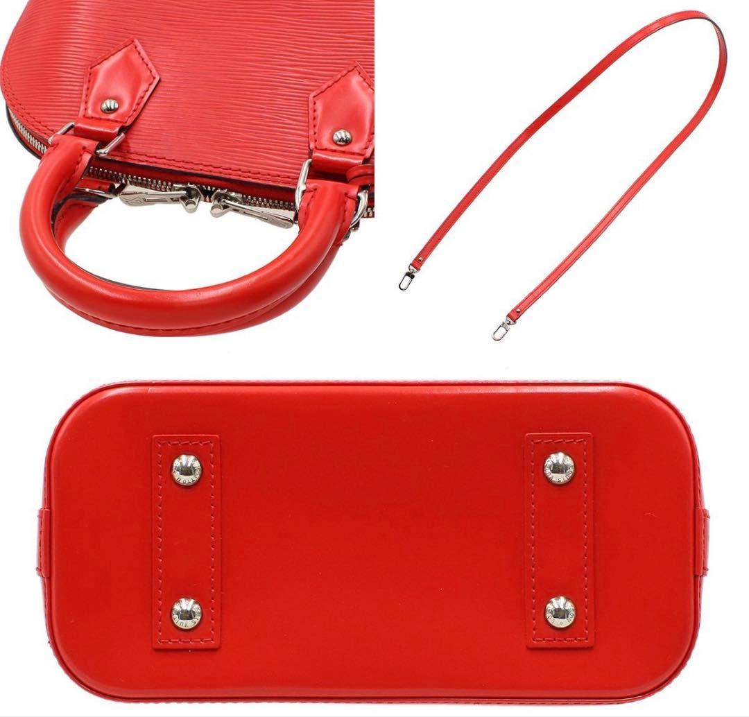 Louis Vuitton Epi Alma BB Leather Handbag : Coquelicot X