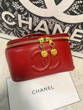 Chanel Vanity Caviar Leather
