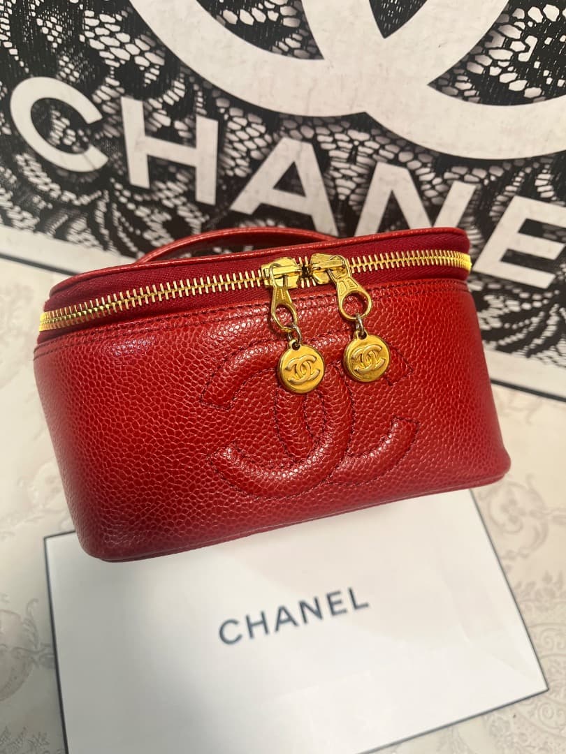 Chanel Vanity Caviar Leather