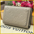 Louis Vuitton Monogram Empreinte Portefeuille Clair Wallet