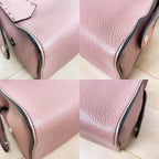 Fendi Selleria Ray Handbag Pink — view 6