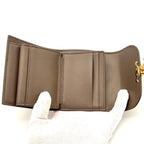 Celine Small Flap Wallet Triomphe Greige — view 4