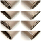 Celine Small Flap Wallet Triomphe Greige — view 7