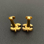 Chanel CC Logo Earrings Icon Rhinestone Here — view 6