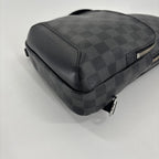 Louis Vuitton Damier Graphite Sling Bag Black — view 8