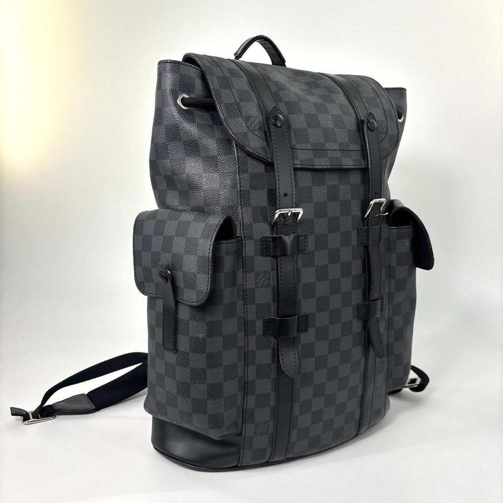 Louis Vuitton Super IC Damier Graphite Christopher PM Backpack — view 3