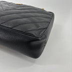 Chanel Super Stitch Caviar Leather Chain Shoulder — view 9