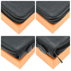 Louis Vuitton Damier Infini Zippy XL Onyx Wallet Black — view 8