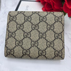 Gucci Fold Wallet Dionysus GG Supreme Tiger — view 2