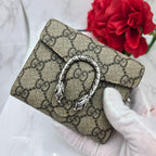Gucci Fold Wallet Dionysus GG Supreme Tiger — view 3