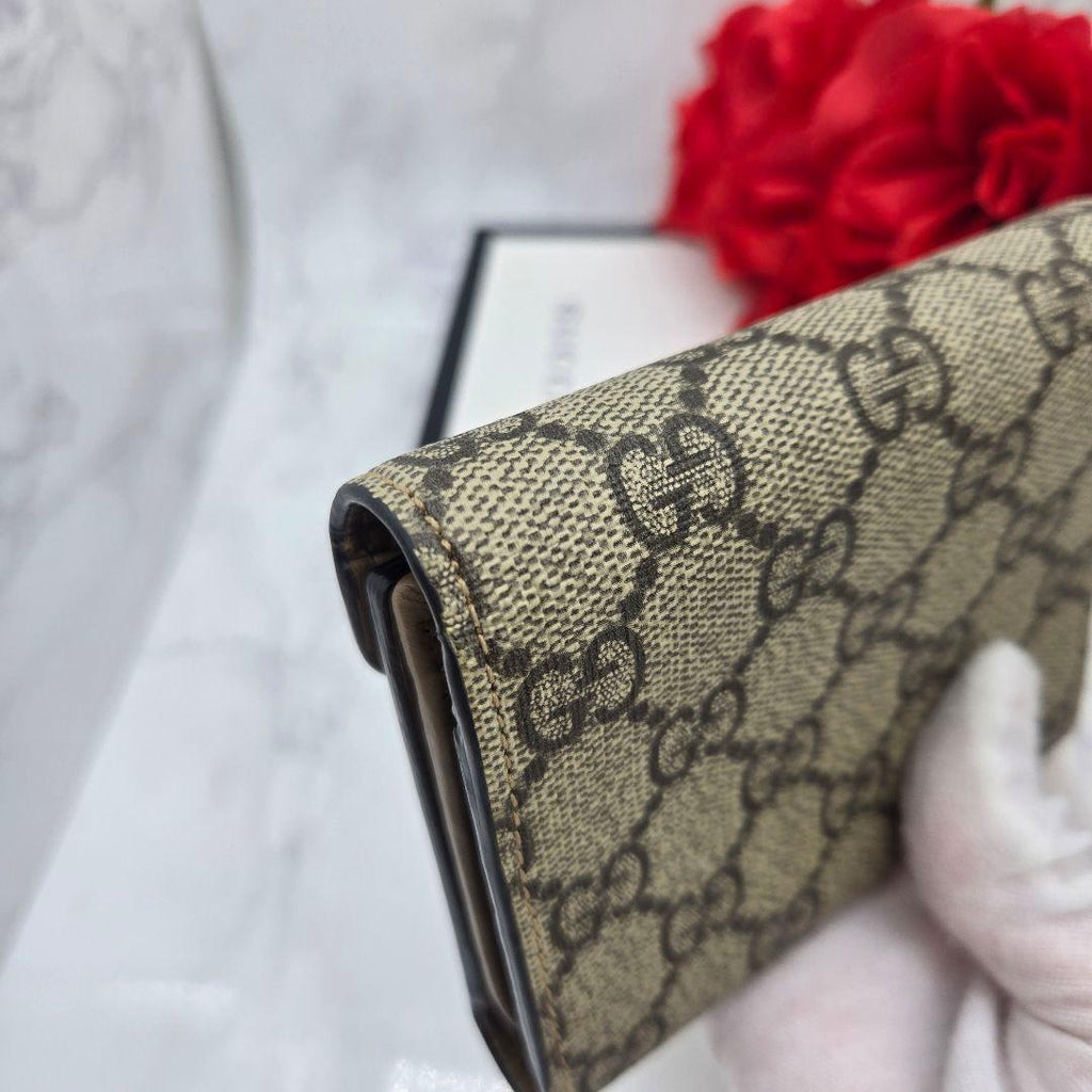 Gucci Fold Wallet Dionysus GG Supreme Tiger — view 6
