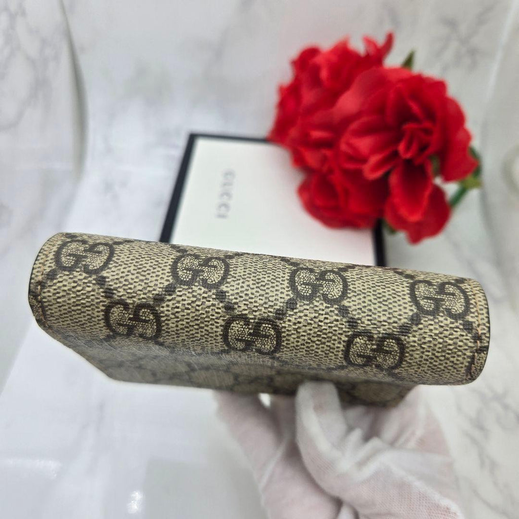Gucci Fold Wallet Dionysus GG Supreme Tiger — view 8