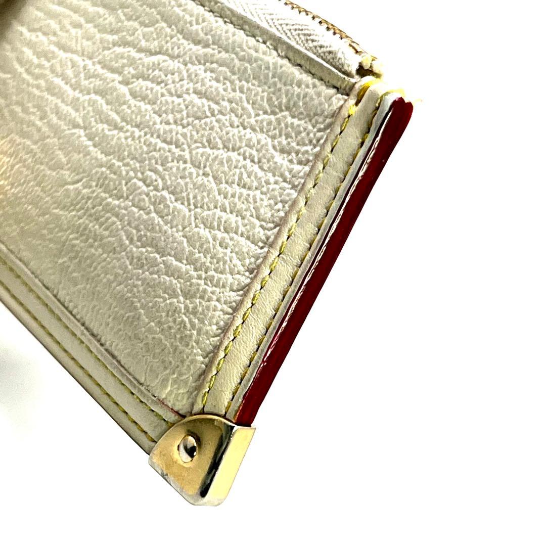 Louis Vuitton Suhali Pochette Cles Coin Case Blanc — view 3