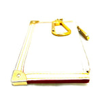 Louis Vuitton Suhali Pochette Cles Coin Case Blanc — view 8