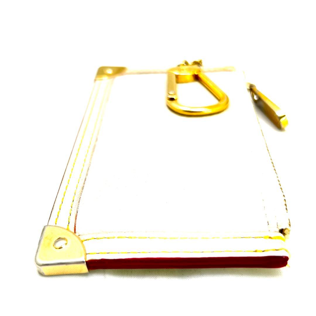 Louis Vuitton Suhali Pochette Cles Coin Case Blanc — view 8