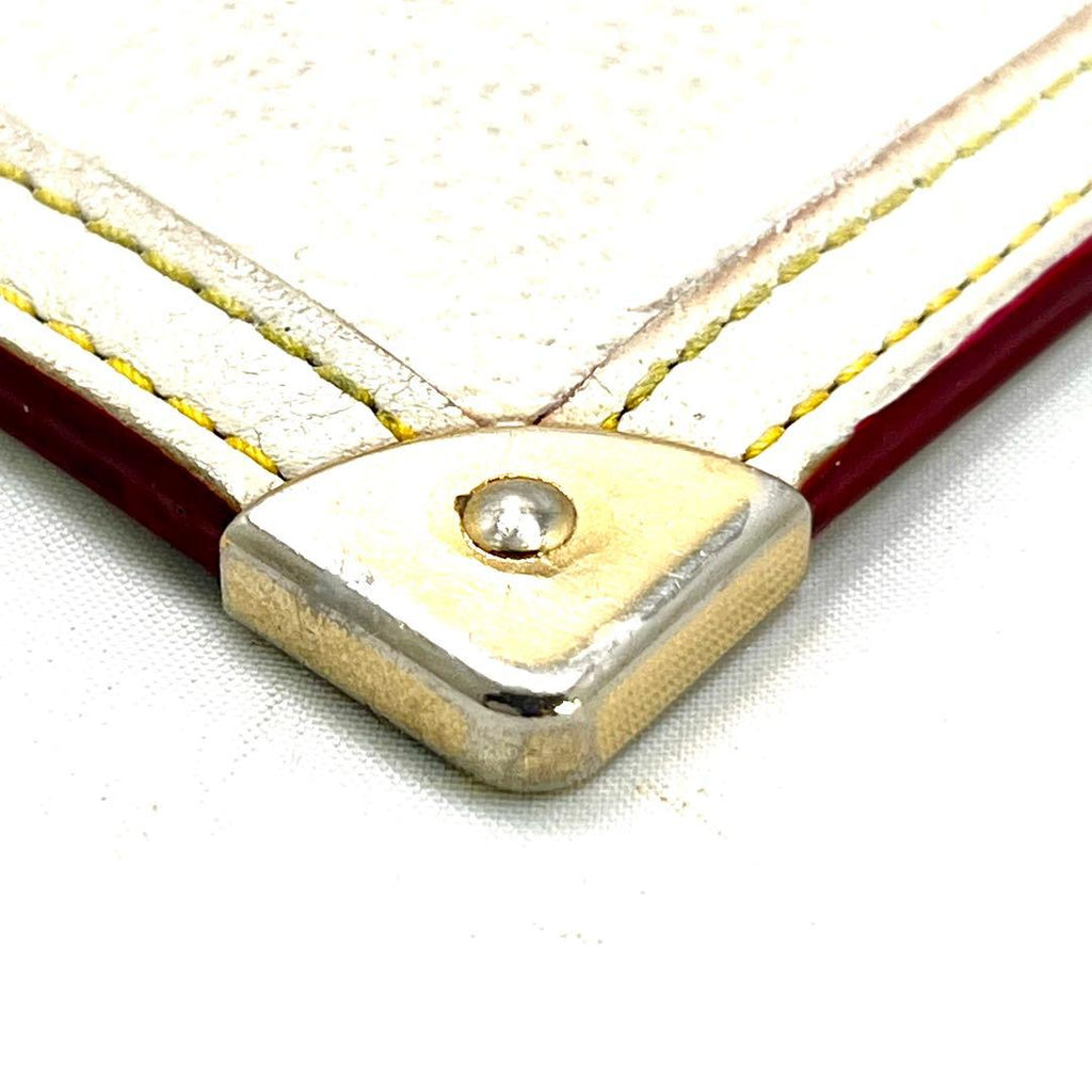 Louis Vuitton Suhali Pochette Cles Coin Case Blanc — view 9